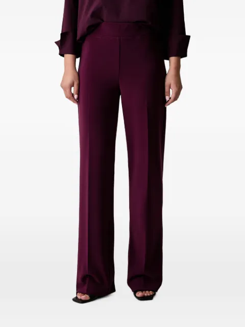 Joseph Ribkoff pressed-crease wide-leg trousers