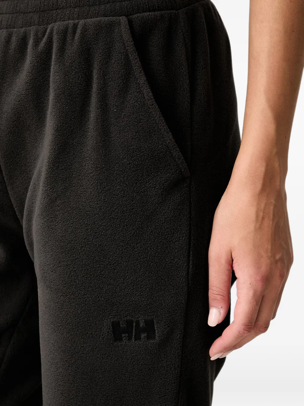 Helly Hansen Trainingsbroek met geborduurd logo Zwart