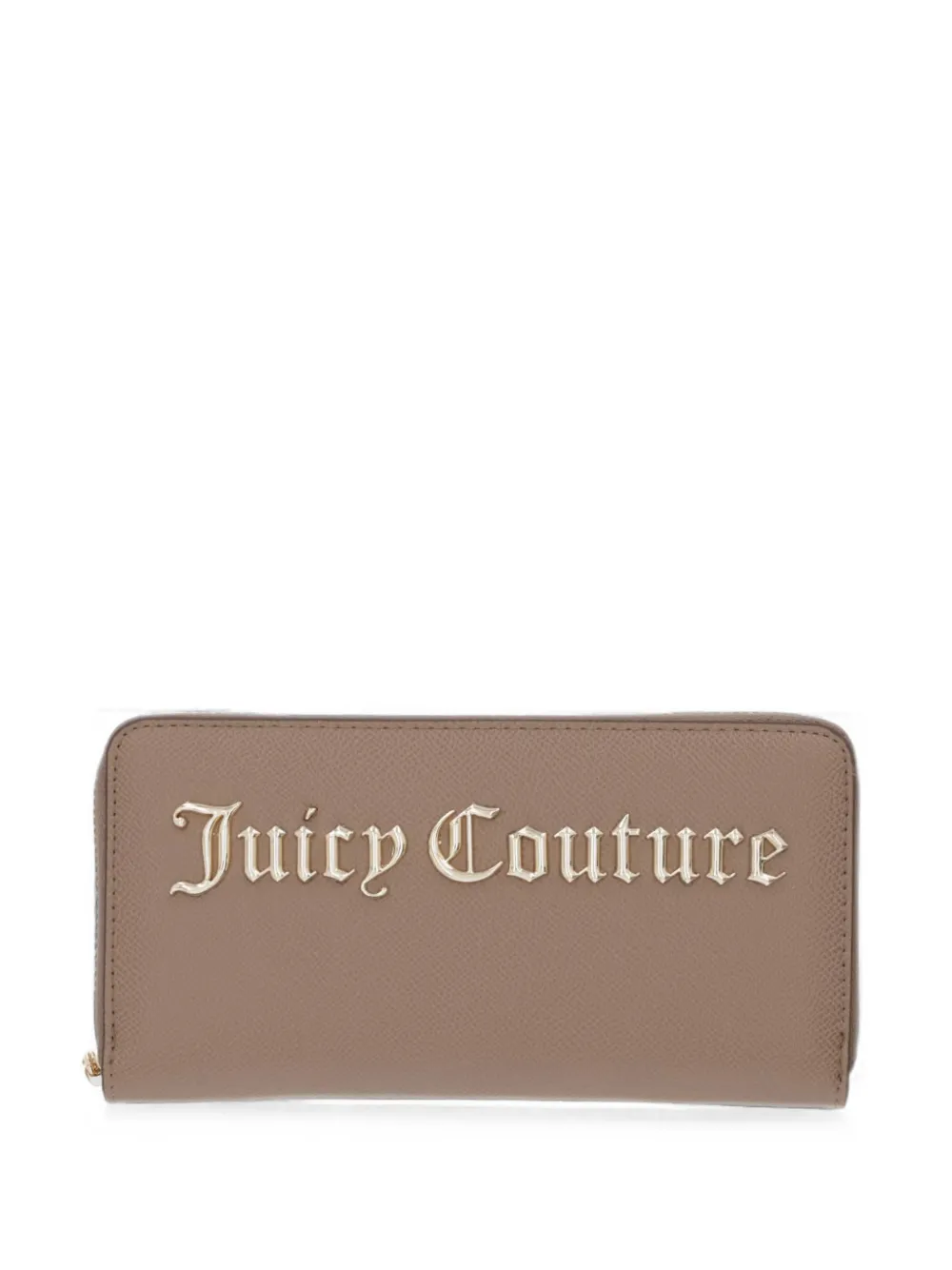 Juicy Couture Jasmine logo-plaque zip-around wallet - Toni neutri