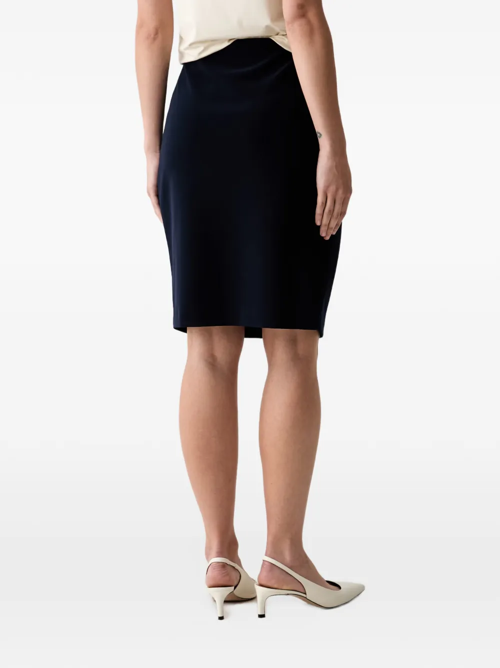 Joseph Ribkoff high-waisted pencil mini skirt Blauw