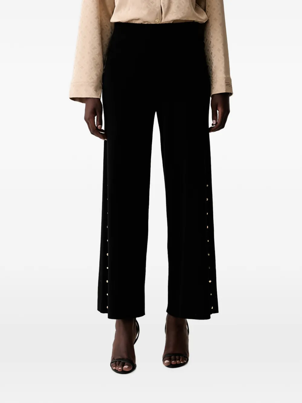 Joseph Ribkoff embellished straight-leg trousers