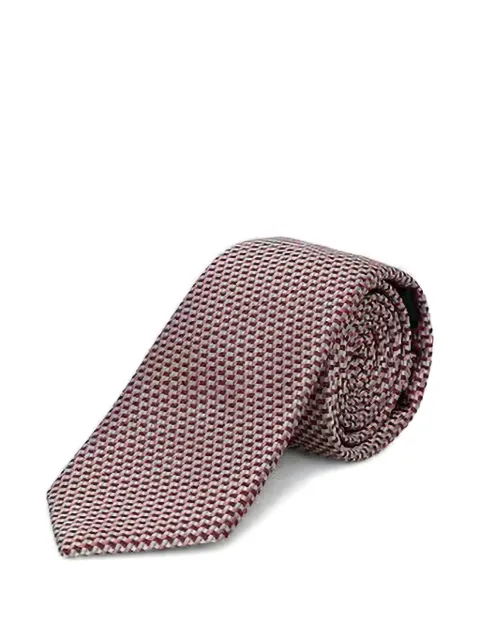 Joop! geometric-pattern tie
