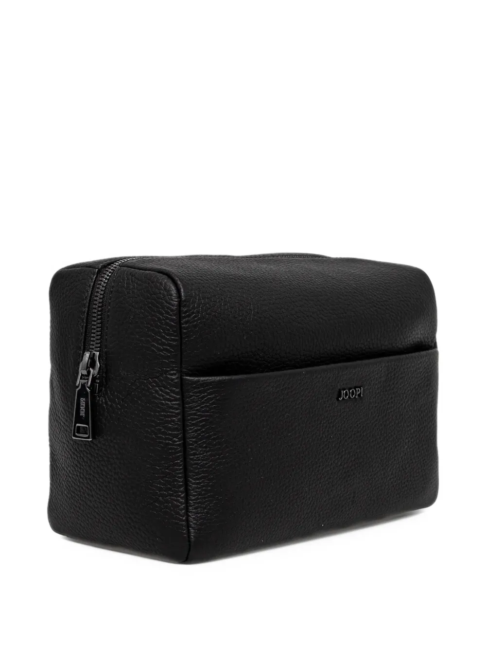 Joop! Cardona Eris grained-leather wash bag Zwart
