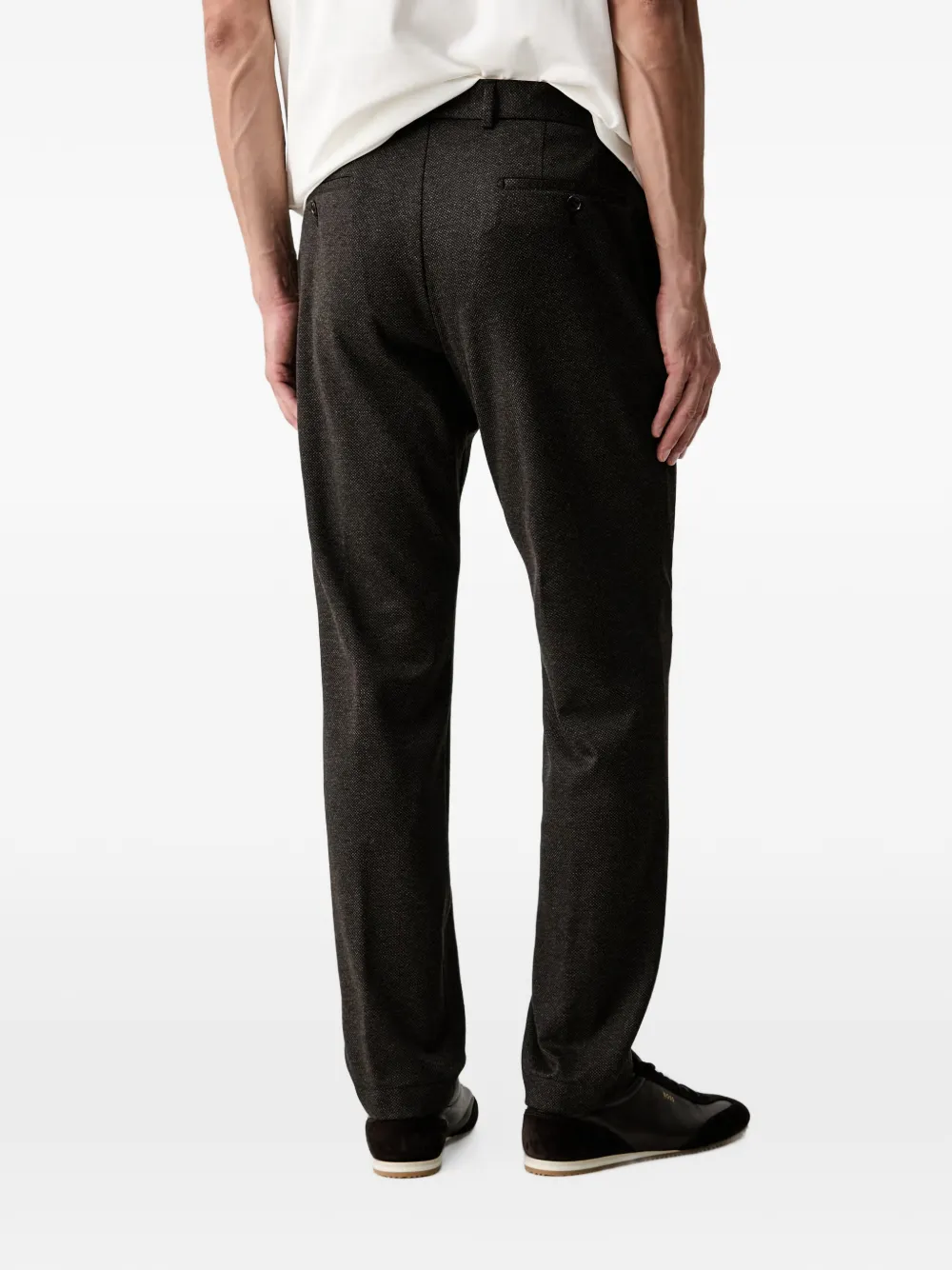 Joop! drawstring-waist chinos Bruin