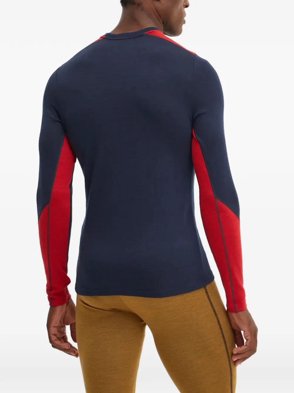 Helly Hansen logo-tag long-sleeve top Blauw