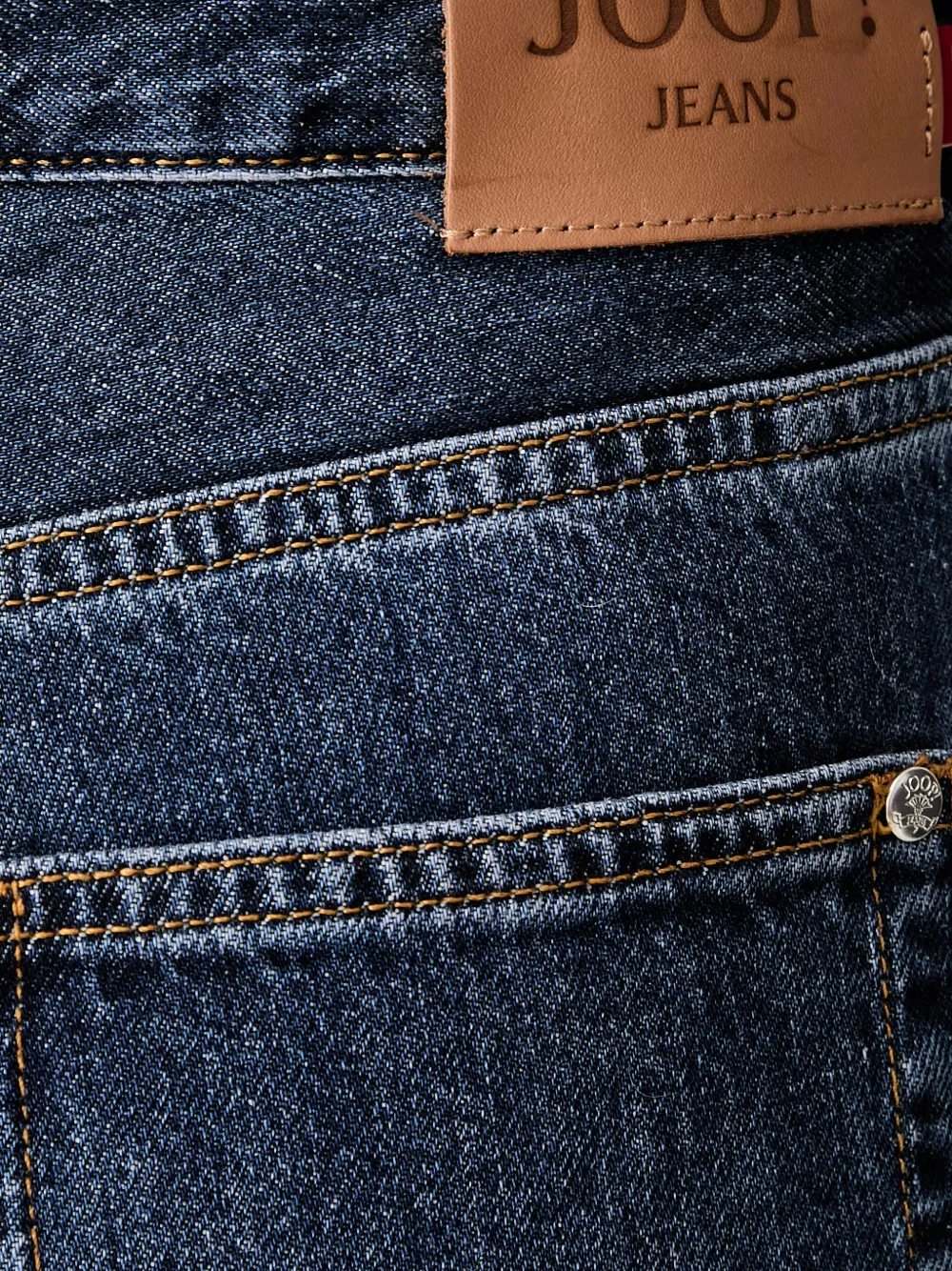 Joop! wide-leg washed jeans Blauw