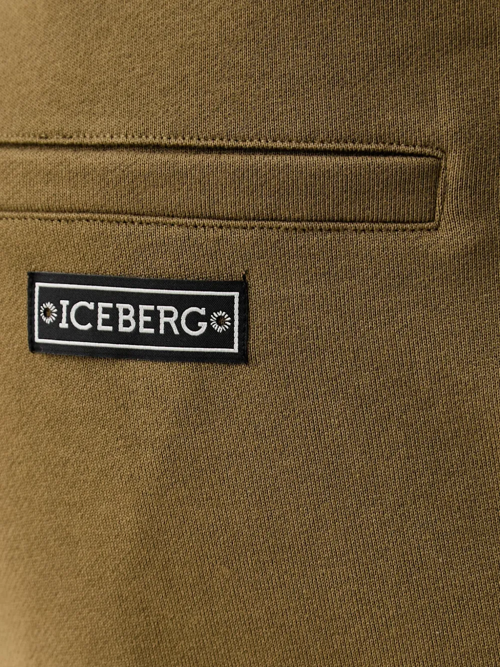 Iceberg Trainingsbroek met logopatch Groen