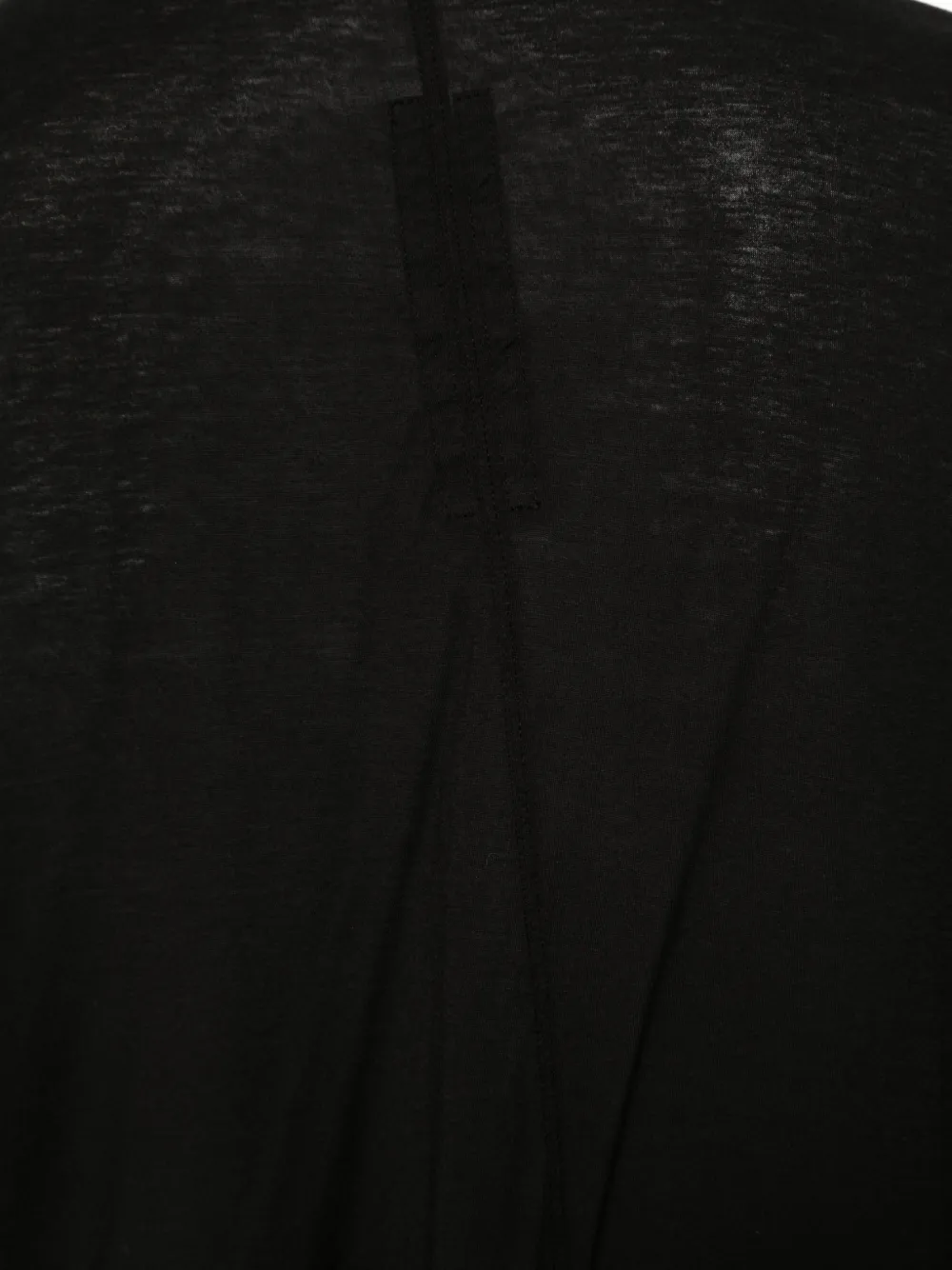 Rick Owens DRKSHDW T-shirt met naaddetail Zwart