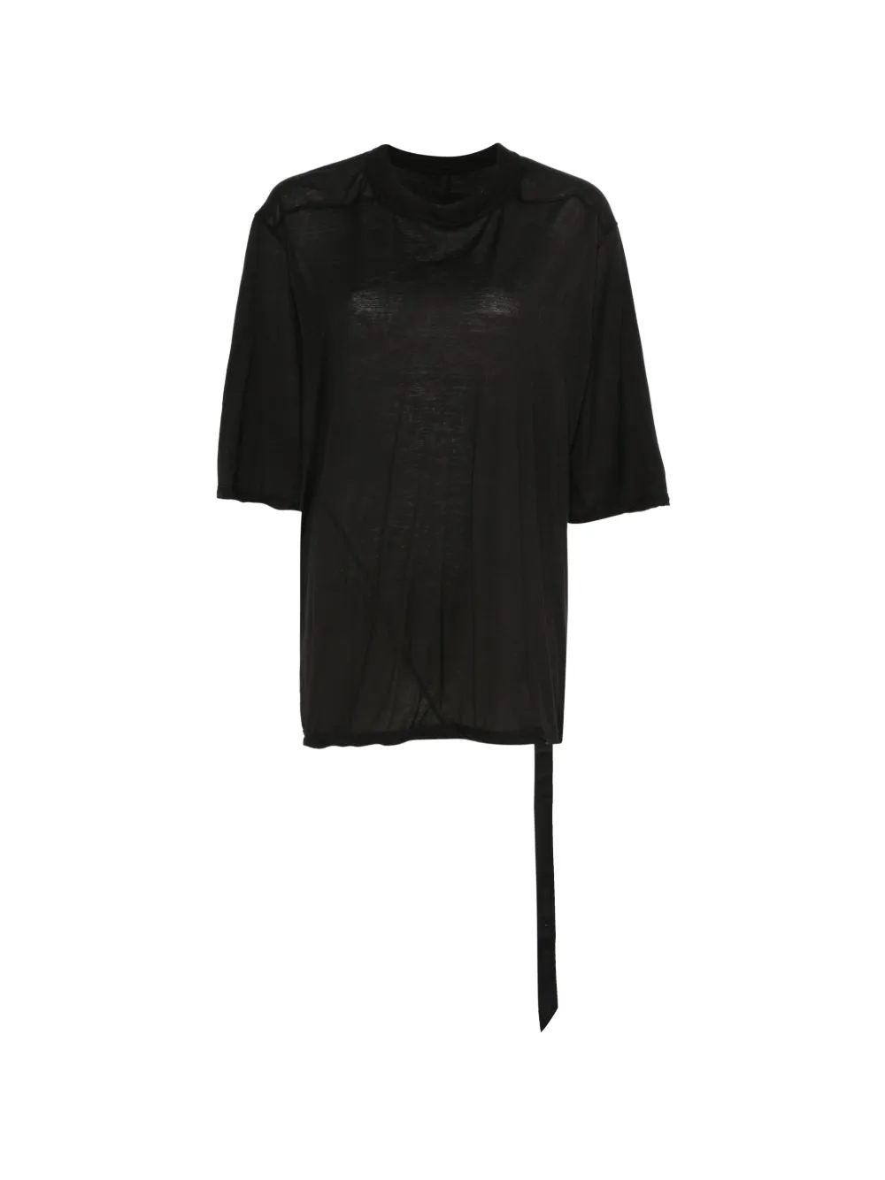 Rick Owens DRKSHDW T-shirt con dettaglio cuciture - Nero