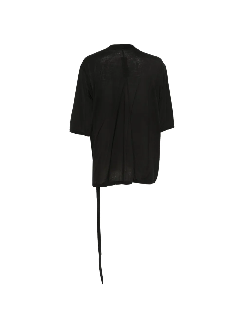 Rick Owens DRKSHDW T-shirt met naaddetail Zwart