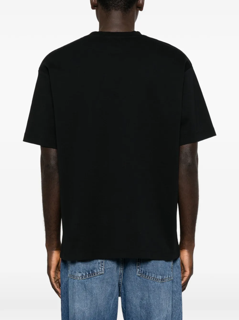 Drôle De Monsieur Rings T-shirt met print Zwart