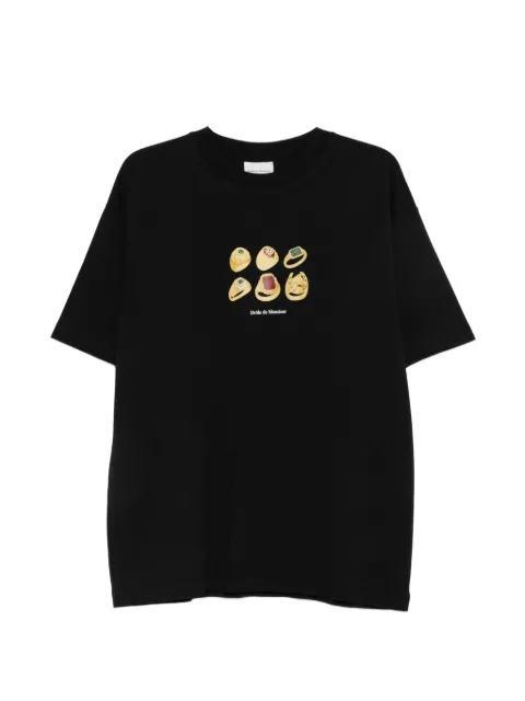 Drôle De Monsieur Rings graphic-print T-shirt