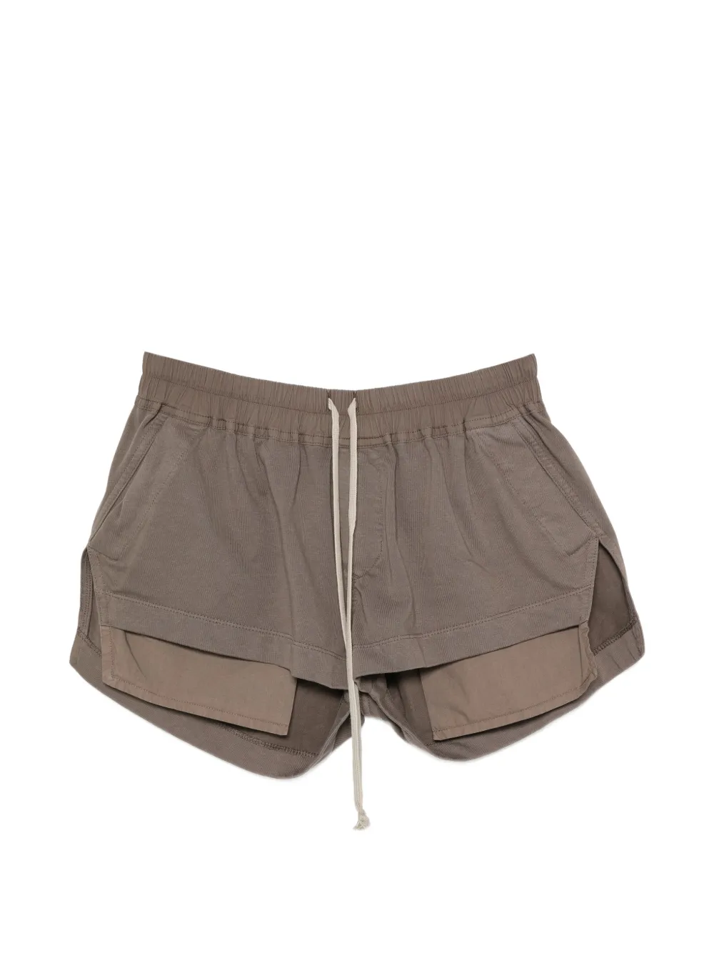 Rick Owens DRKSHDW drawstring layered-effect shorts Bruin