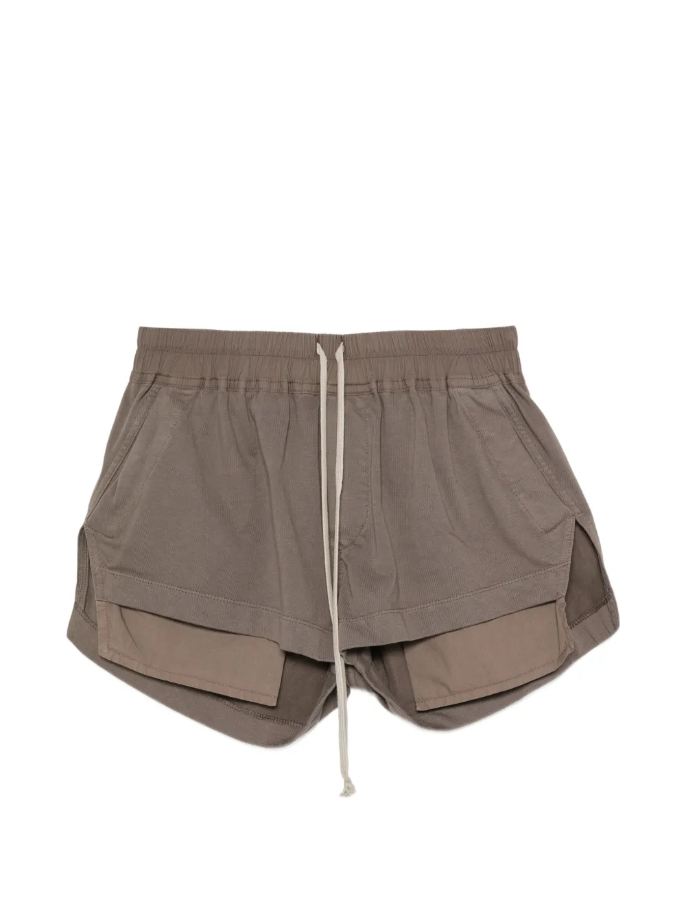 Rick Owens DRKSHDW drawstring layered-effect shorts Bruin