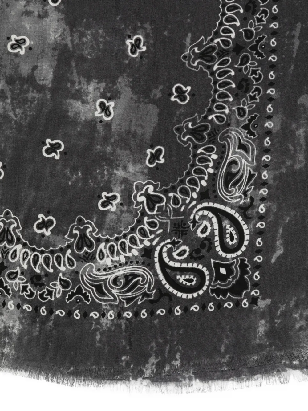 Destin Sjaal met paisley-print Grijs