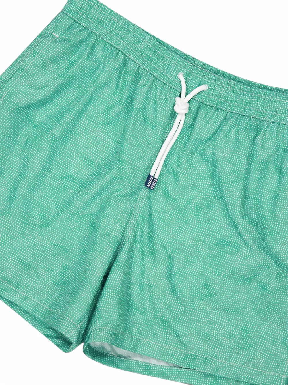 Fedeli Zwembroek met geometrische print Groen