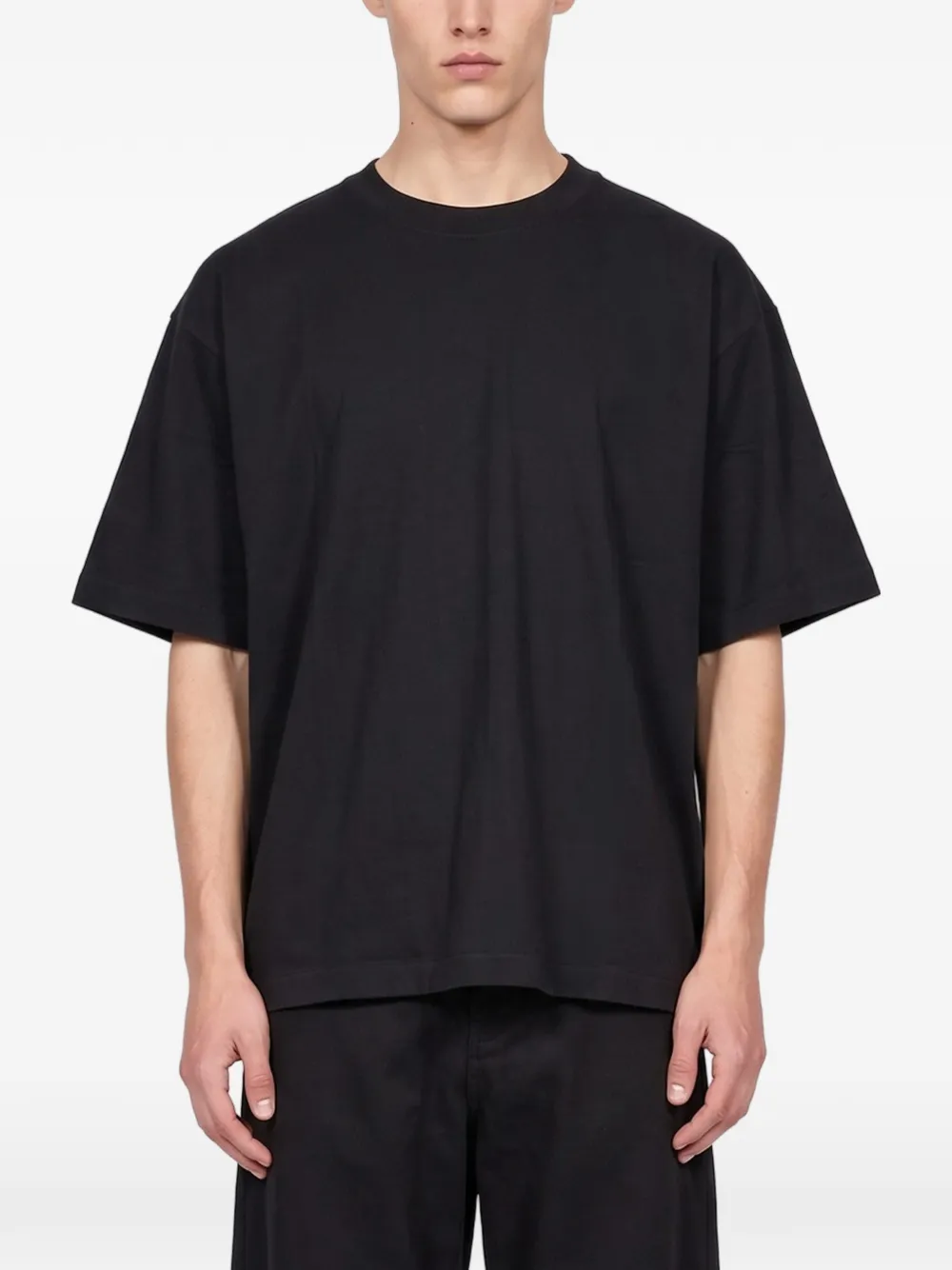 YMC oversized T-shirt Zwart