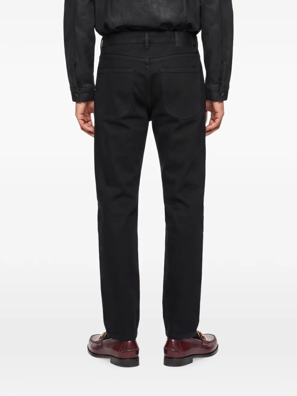 YMC Straight jeans Zwart