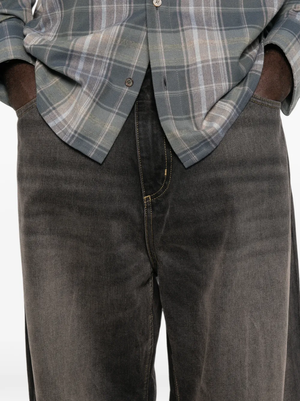 Carhartt WIP Straight jeans Zwart
