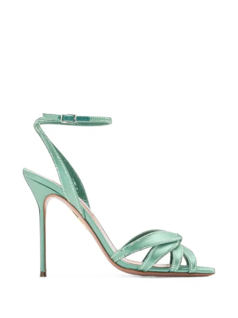 Aquazzura Soulmate Crystal sandals 105