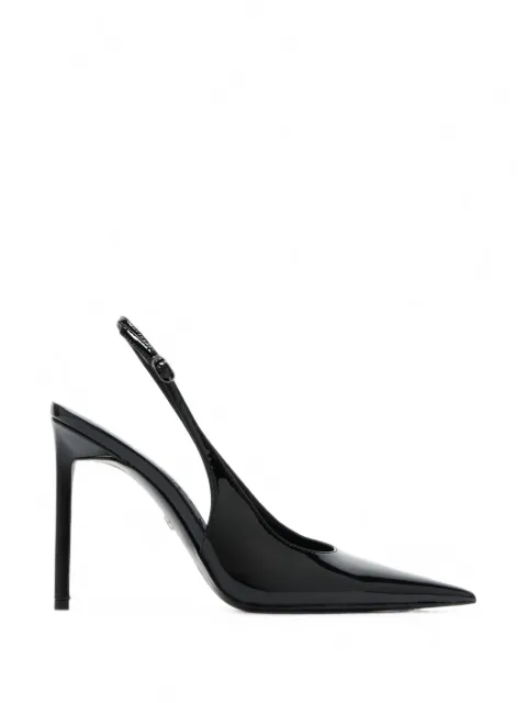 Sam Edelman Tegan patent-finish slingback pumps