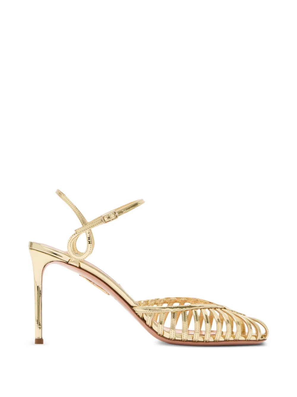 Aquazzura Sweet Surrender pumps 85 Goud