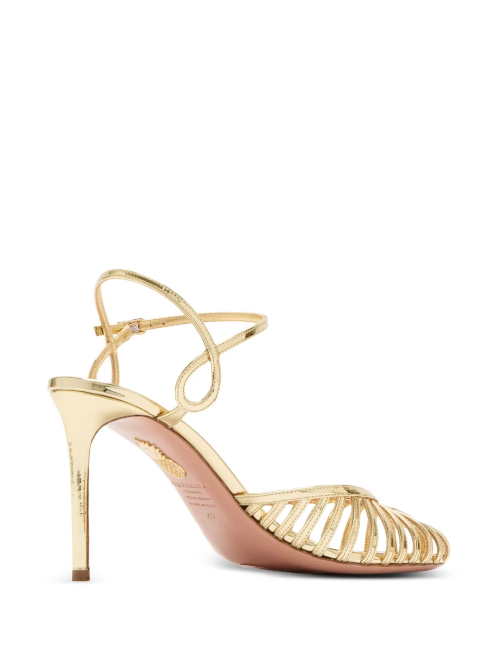 Aquazzura Sweet Surrender pumps 85 Goud