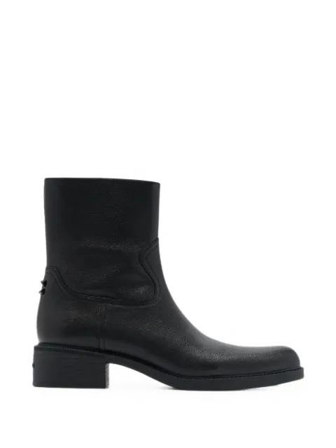 Coach logo-plaque ankle boots