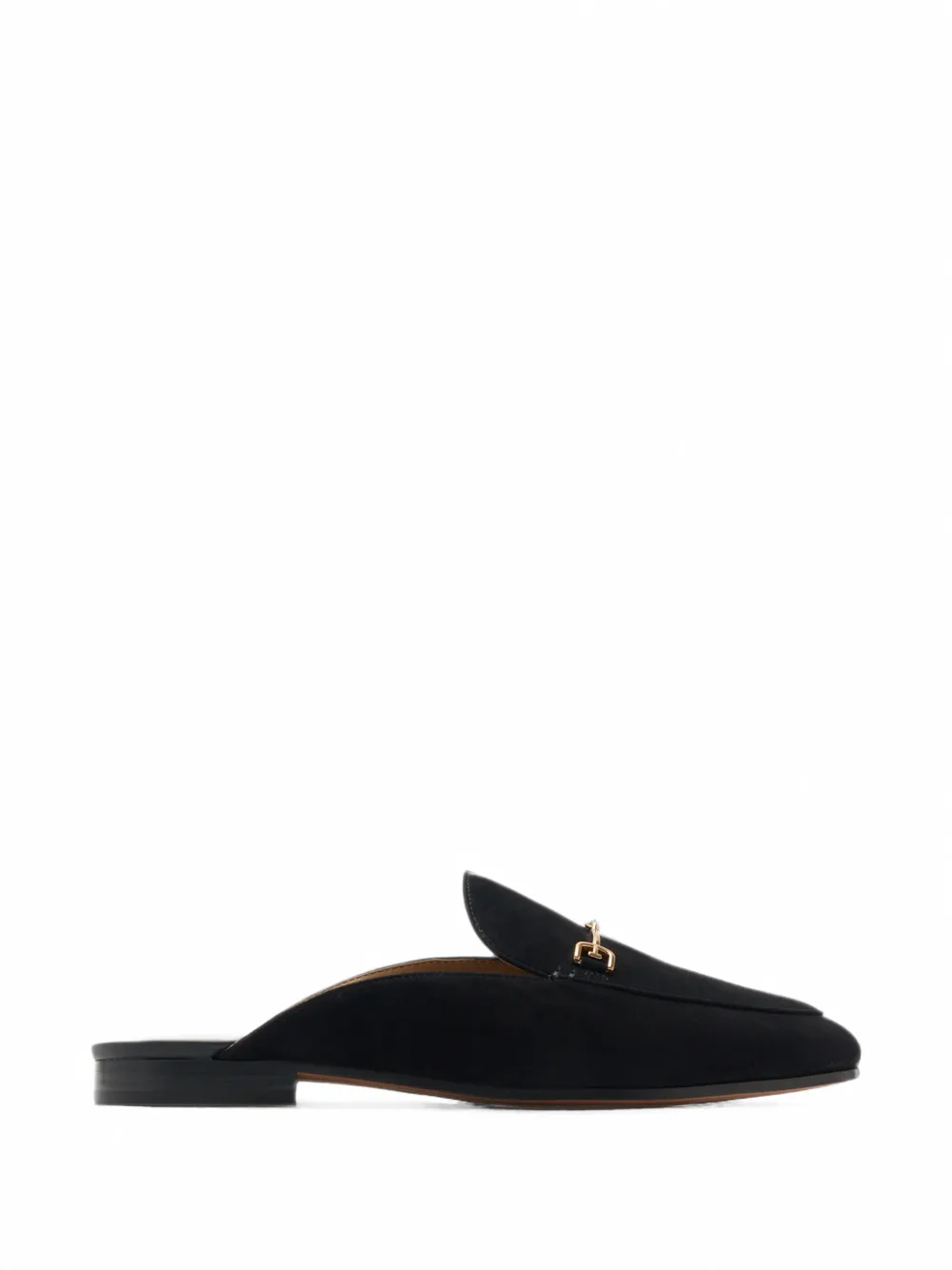 Sam Edelman Linnie Bit horsebit suede loafers Zwart