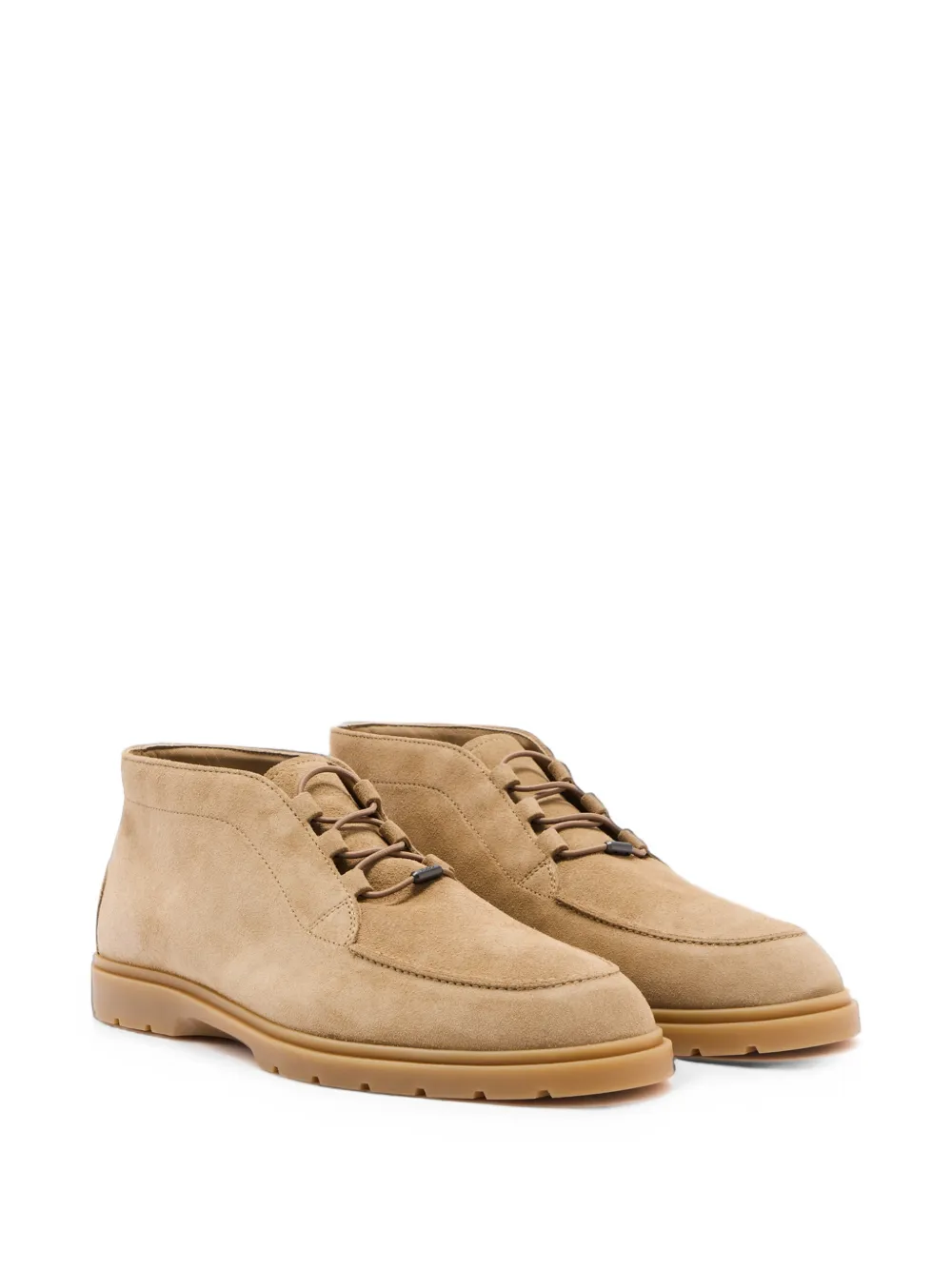 Tod's suede desert boots Beige