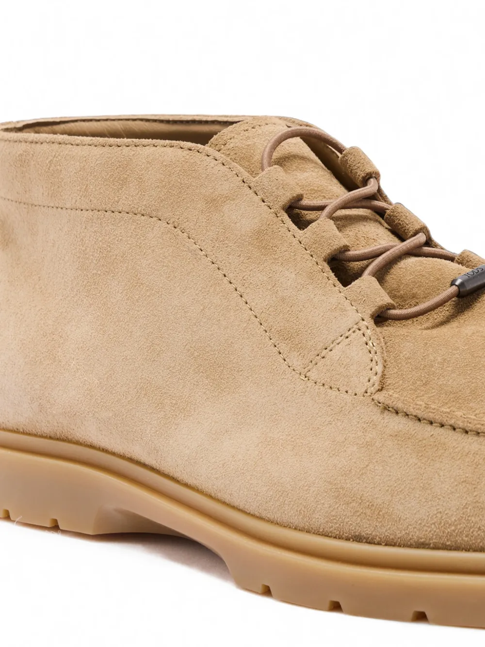 Tod's suede desert boots Beige