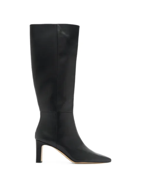 Sam Edelman Sylvia square-toe leather boots