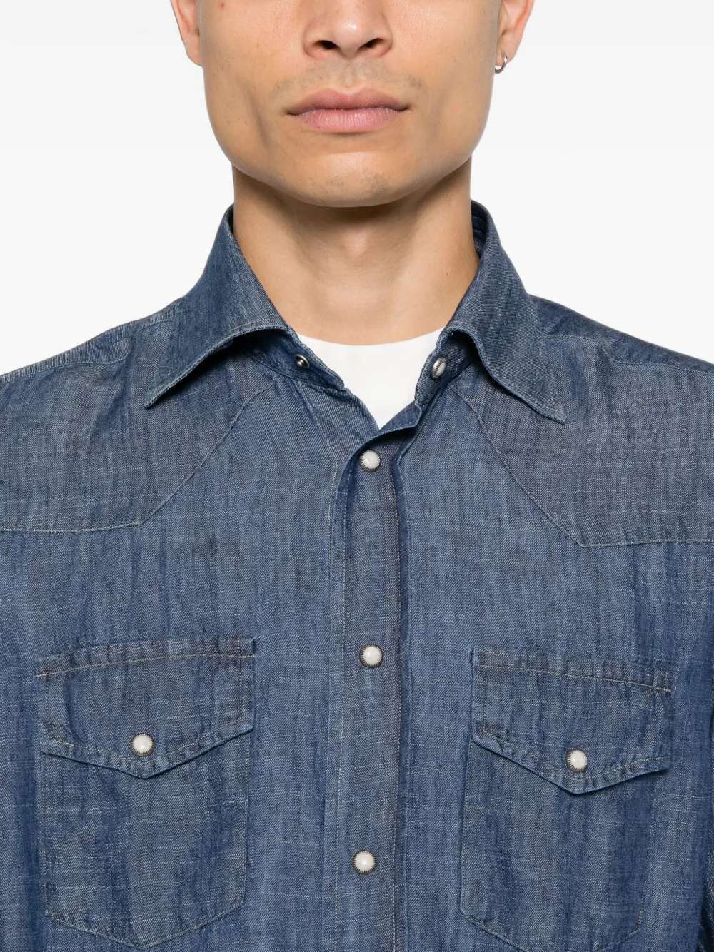 Eleventy Button-down overhemd Blauw