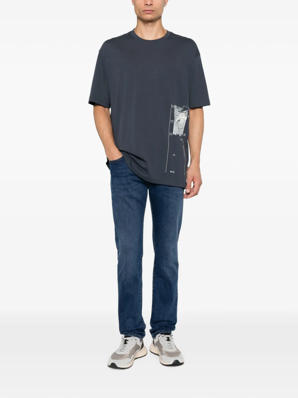 Jacob Cohën Bard slim-fit jeans Blauw
