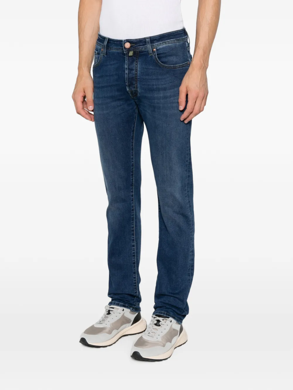 Jacob Cohën Bard slim-fit jeans Blauw