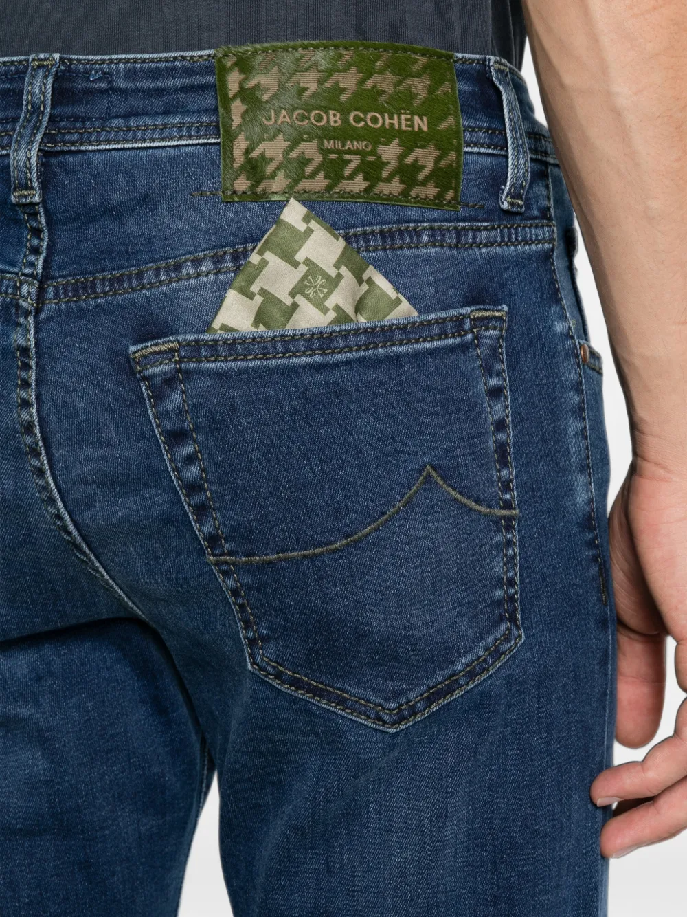 Jacob Cohën Bard slim-fit jeans Blauw