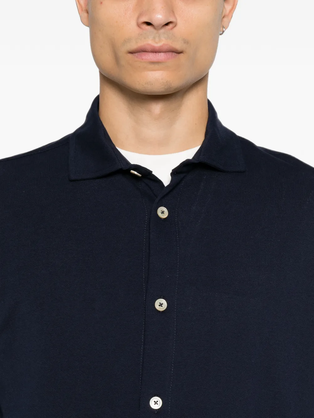 Eleventy Button-down overhemd Blauw