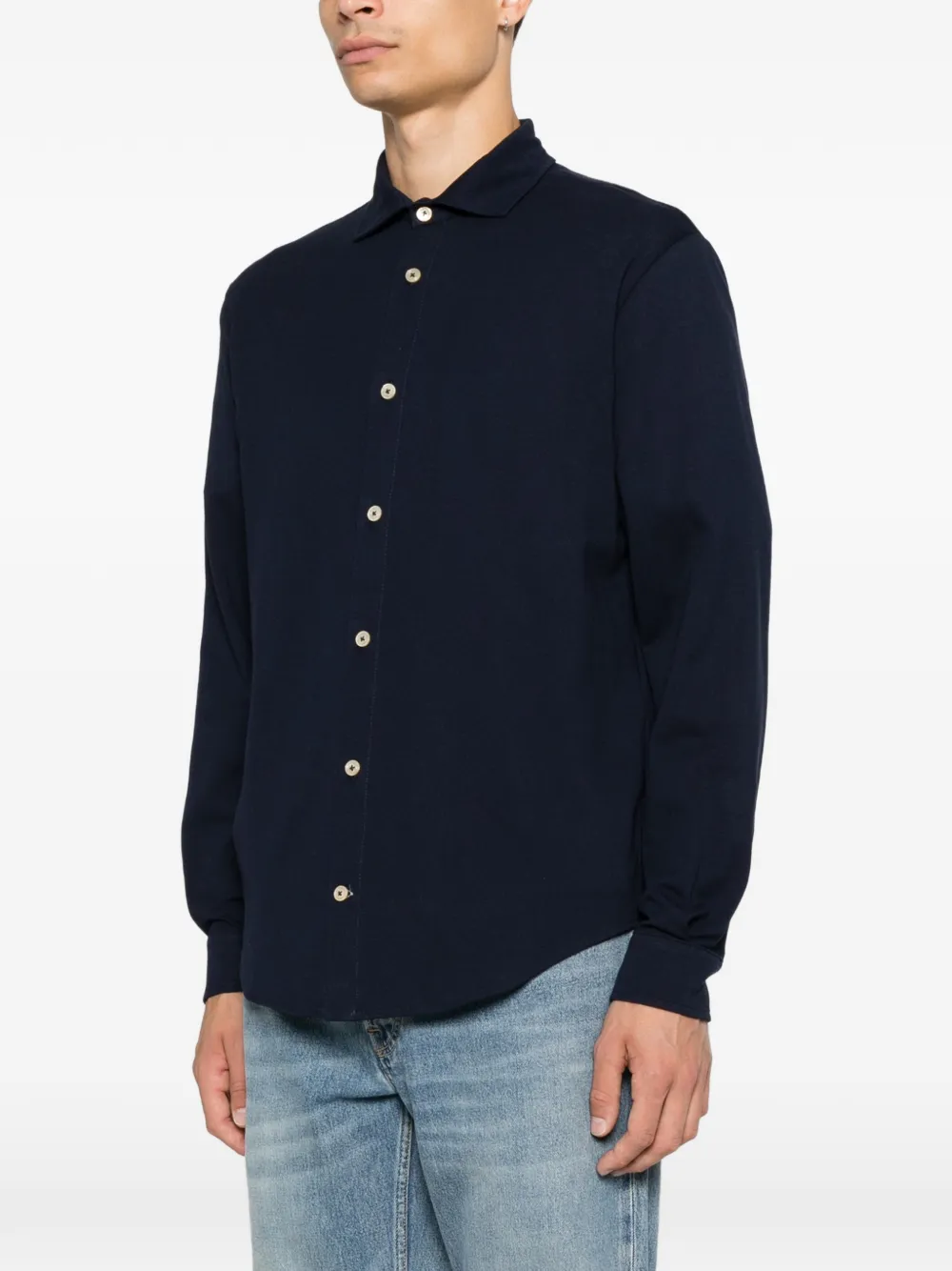 Eleventy Button-down overhemd Blauw