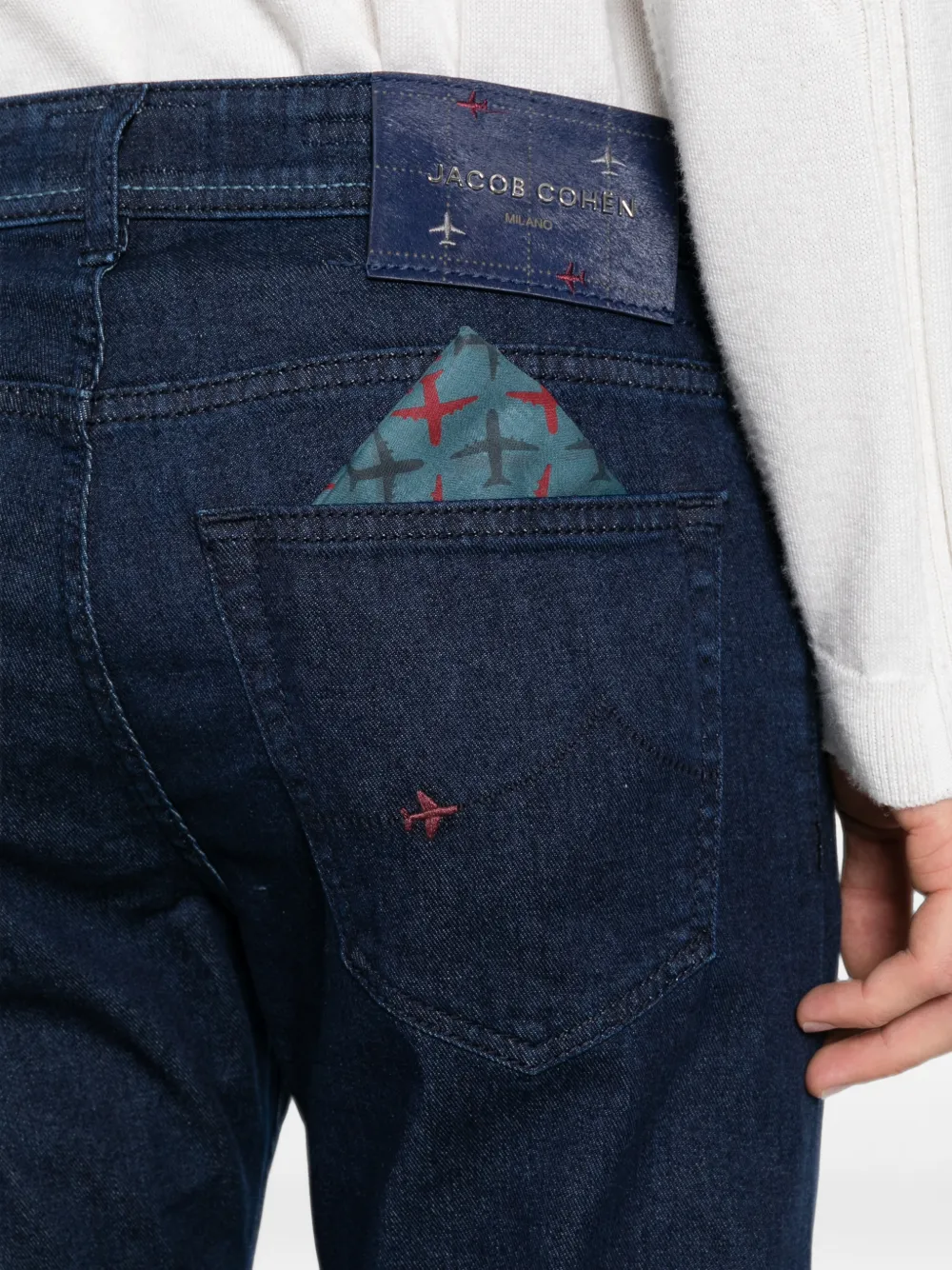 Jacob Cohën Bard slim-fit jeans Blauw