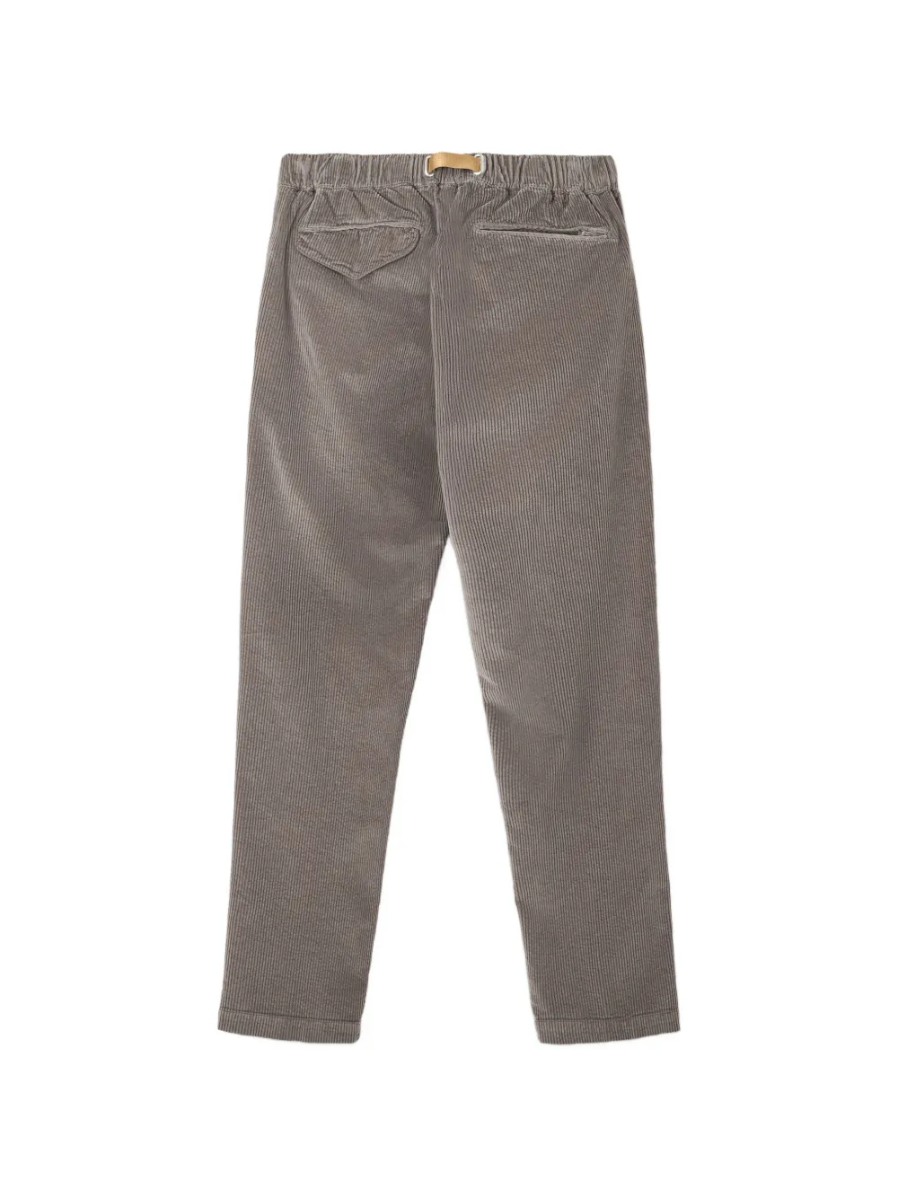 White Sand Greg ribfluwelen broek Grijs
