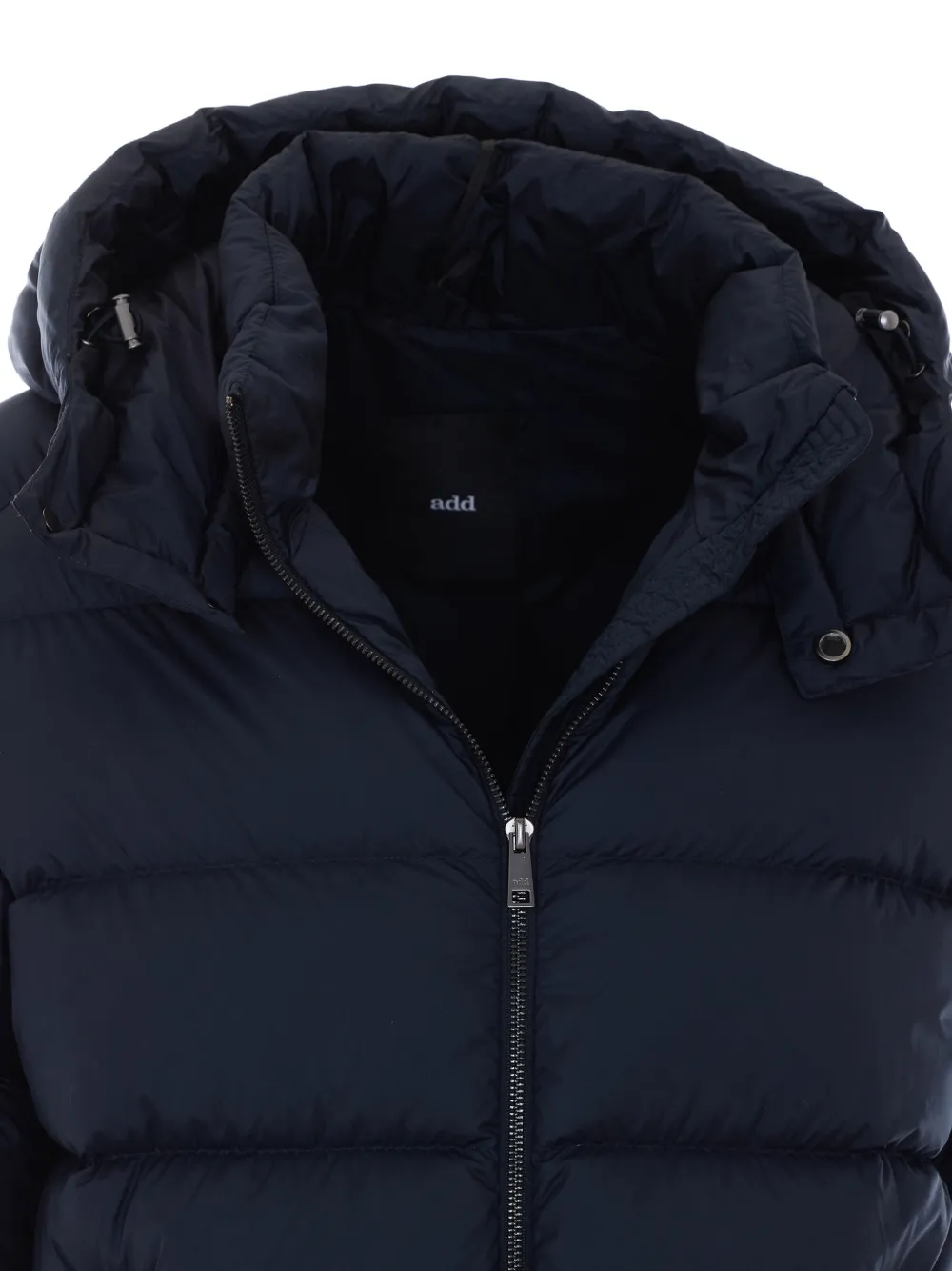 Add Gevoerd jack met capuchon Blauw