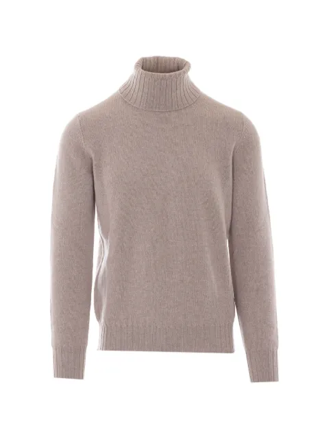 ALPHA STUDIO roll-neck knitted sweater