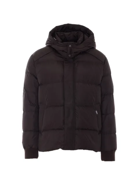 Add hooded padded jacket