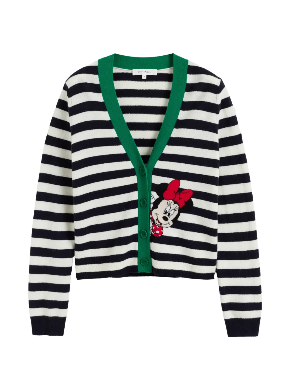 Chinti & Parker Minnie Peek vest met zak Beige