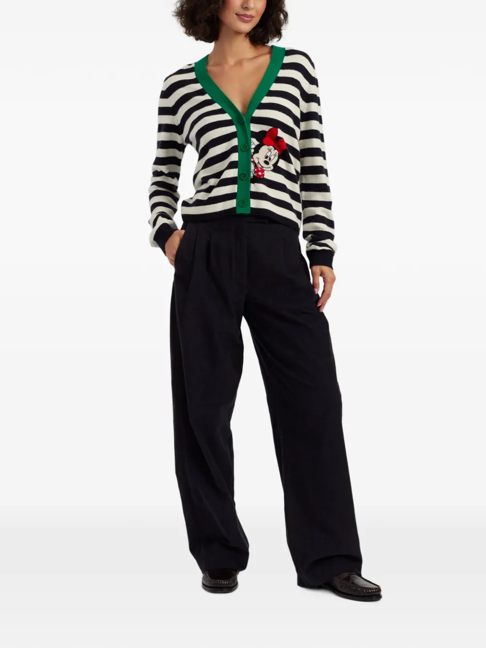 Chinti & Parker Minnie Peek vest met zak Beige