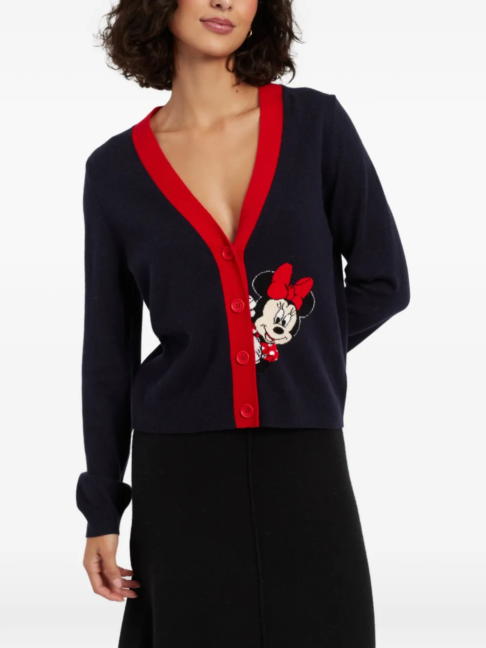 Chinti & Parker Minnie Peek vest met zak Blauw