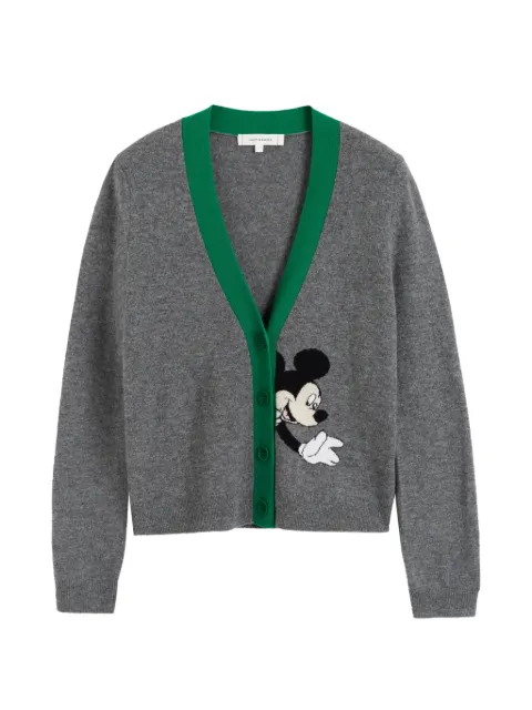 Chinti & Parker cárdigan Mickey Mouse tejido en intarsia