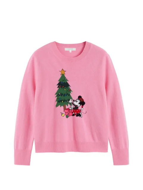 Chinti & Parker suéter Minnie Christmas en colaboración con Disney