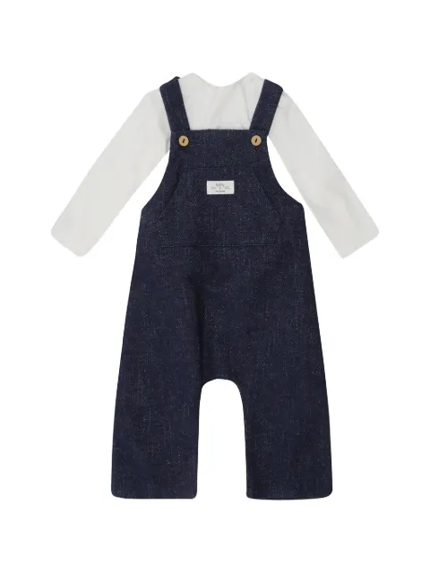 TEDDY & MINOU button-fastening dungarees
