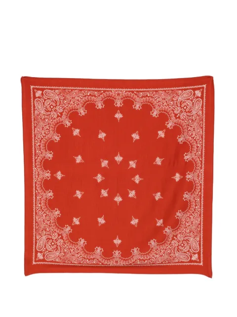Destin Judy paisley-print scarf